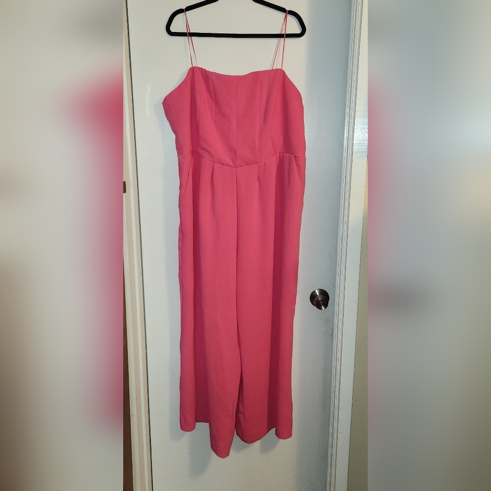 Elegant Pink Jumpsuit